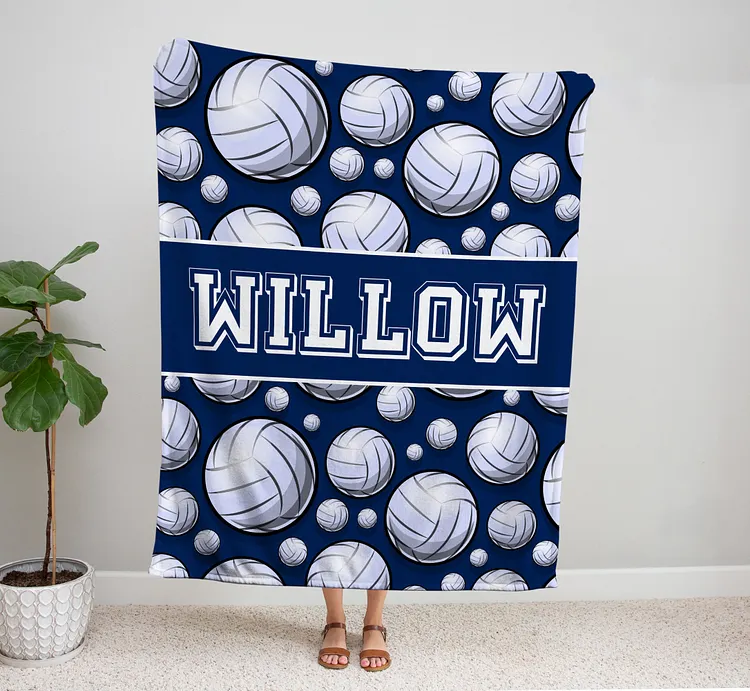 Personalized Volleyball Blanket For Comfort & Unique|BKKid284