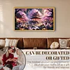 (US Only)Shrine Printed Cross Stitch Kit 70x40cm DIY 11CT Thread Art Needlework Decor