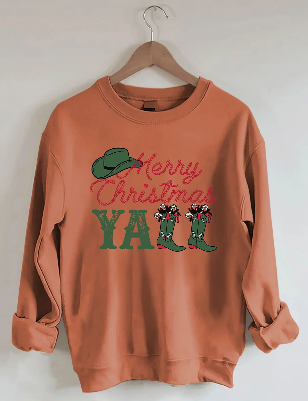 Cowboy Merry Christmas Sweatshirt