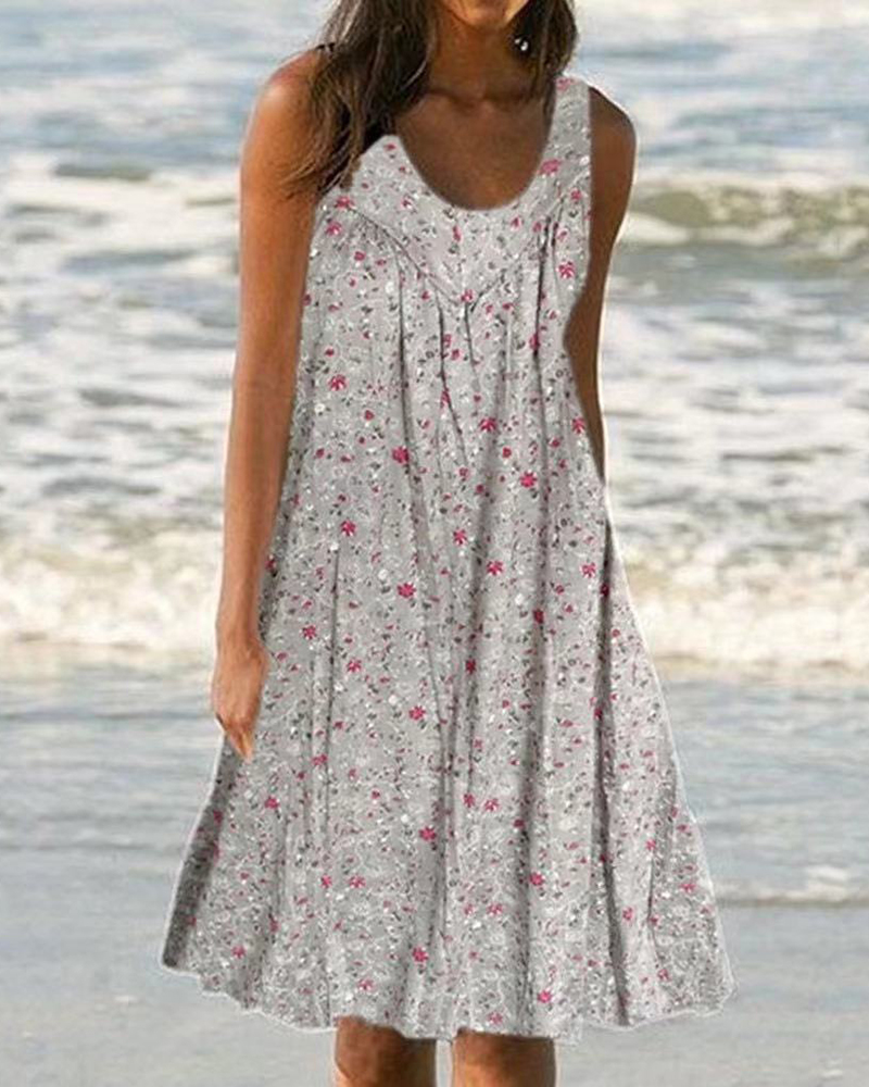 Stretch Sleeveless Dress main image 1