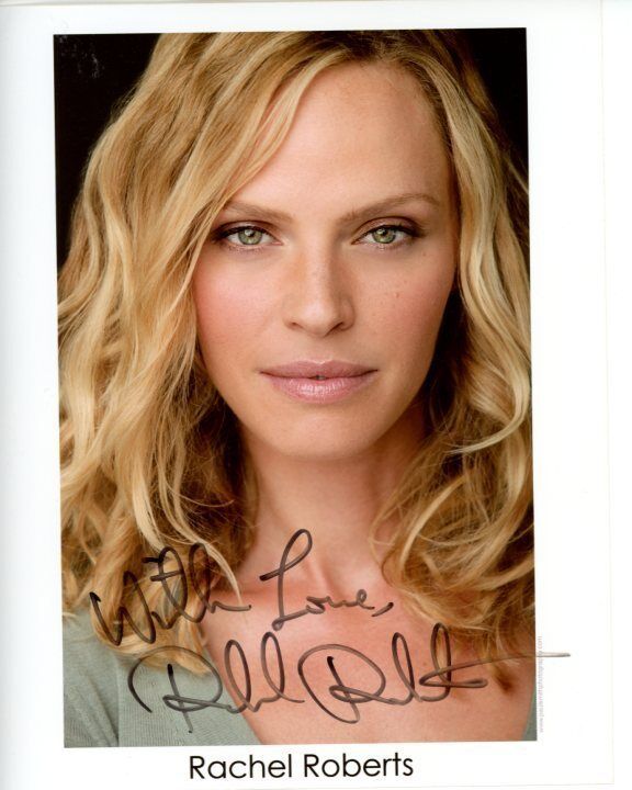 RACHEL ROBERTS signed autographed AGENCY Photo Poster painting