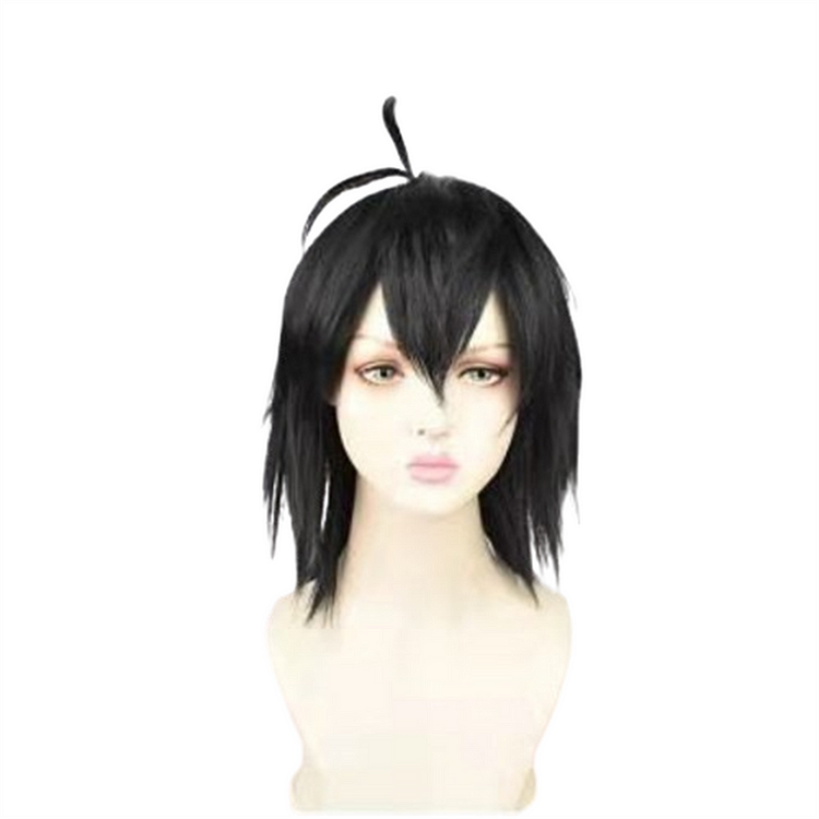 Scissor Seven 5 Seven Killer Seven Black Wigs Cosplay Accessories Halloween Carnival Props