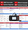 LAUNCH Creader VII+ Auto Code Reader OBDII/EOBD Auto Scanner Lifetime Free Update