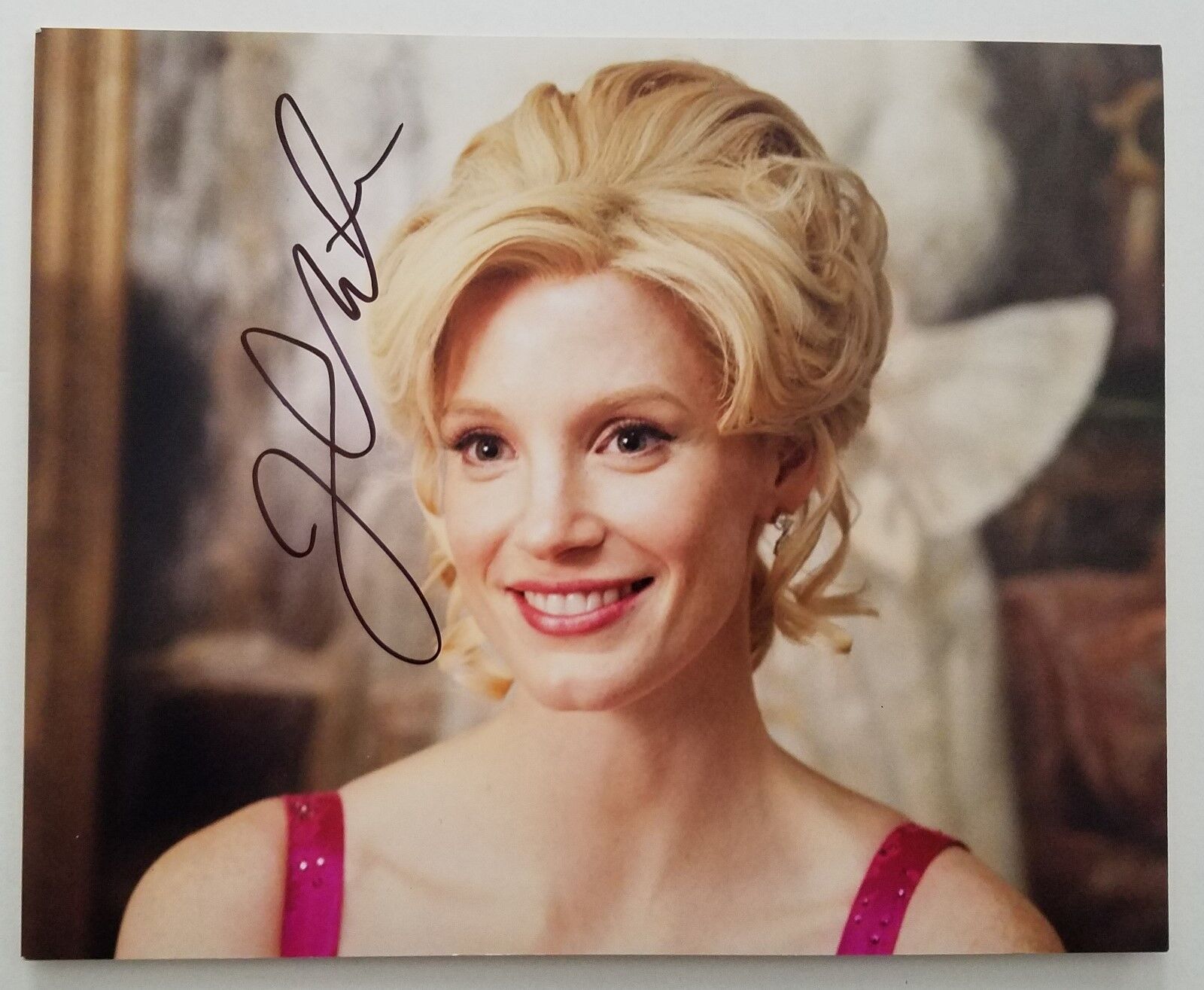 Jessica Chastain Signed The Help 8x10 Photo Poster painting Actress Zero Dary Thirty RAD