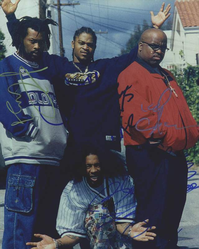 Goodie Mob authentic signed rap 8x10 Photo Poster painting W/Certificate Autographed (A0493)