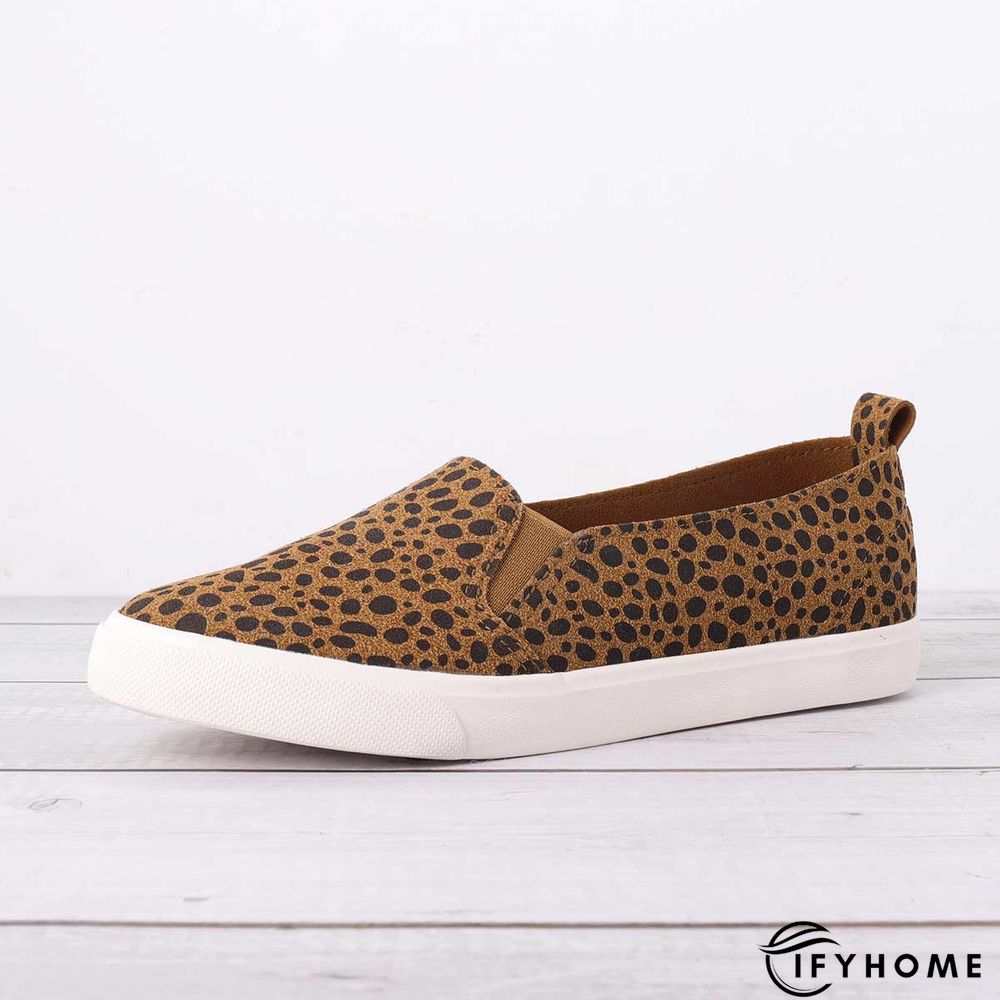 Women Fashion Leopard Loafers All Season Flat Shoes | IFYHOME