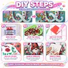 Butterfly Flower Q 5D Partial Drill DIY Diamond Painting Kit 30*30cm