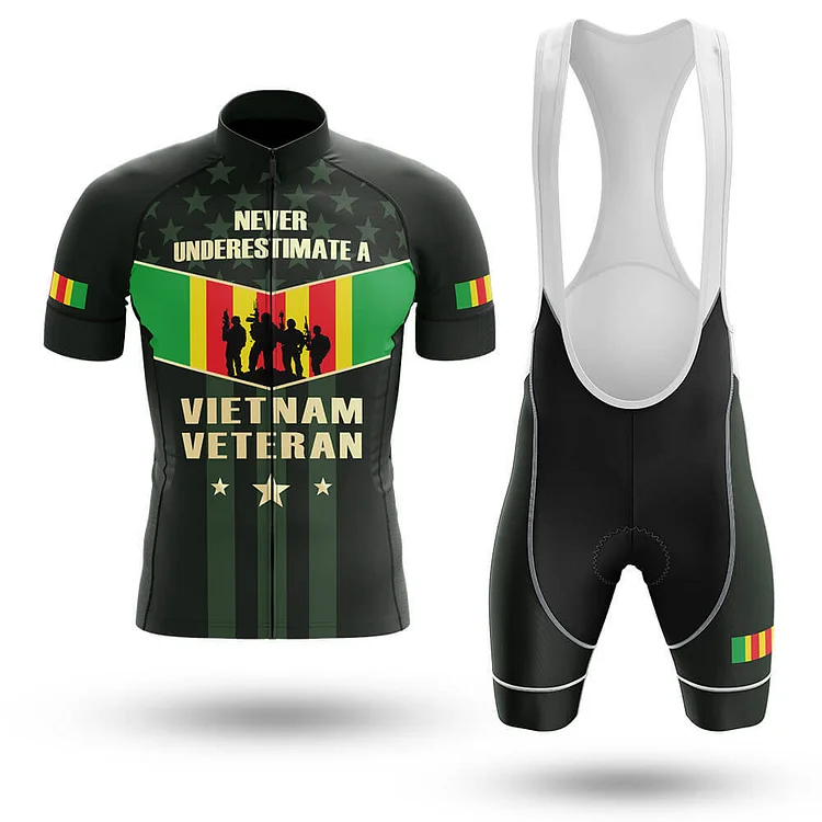 Vietnam Veteran Men's Short Sleeve Cycling Kit