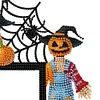 Diamond Painting Halloween Cute Ghost Door Corner Sign for Party Favors