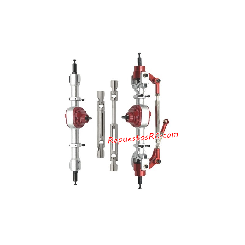 MN Model MN82T Juguetes RC Piezas de Mejora Ejes Delantero y Trasero y Eje de Transmisi&oacute;n