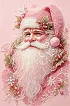 DIY Pearl Painting - Handmade Self - Adhesive Pearls - Santa Claus