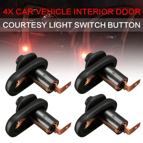 Dronehint 4Pcs Car Interior Accessories Door Courtesy Light Lamp Switch Button Tool Parts  (For: Acura) Parts