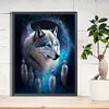 Diamond Painting -DIY Round Drill Wolf