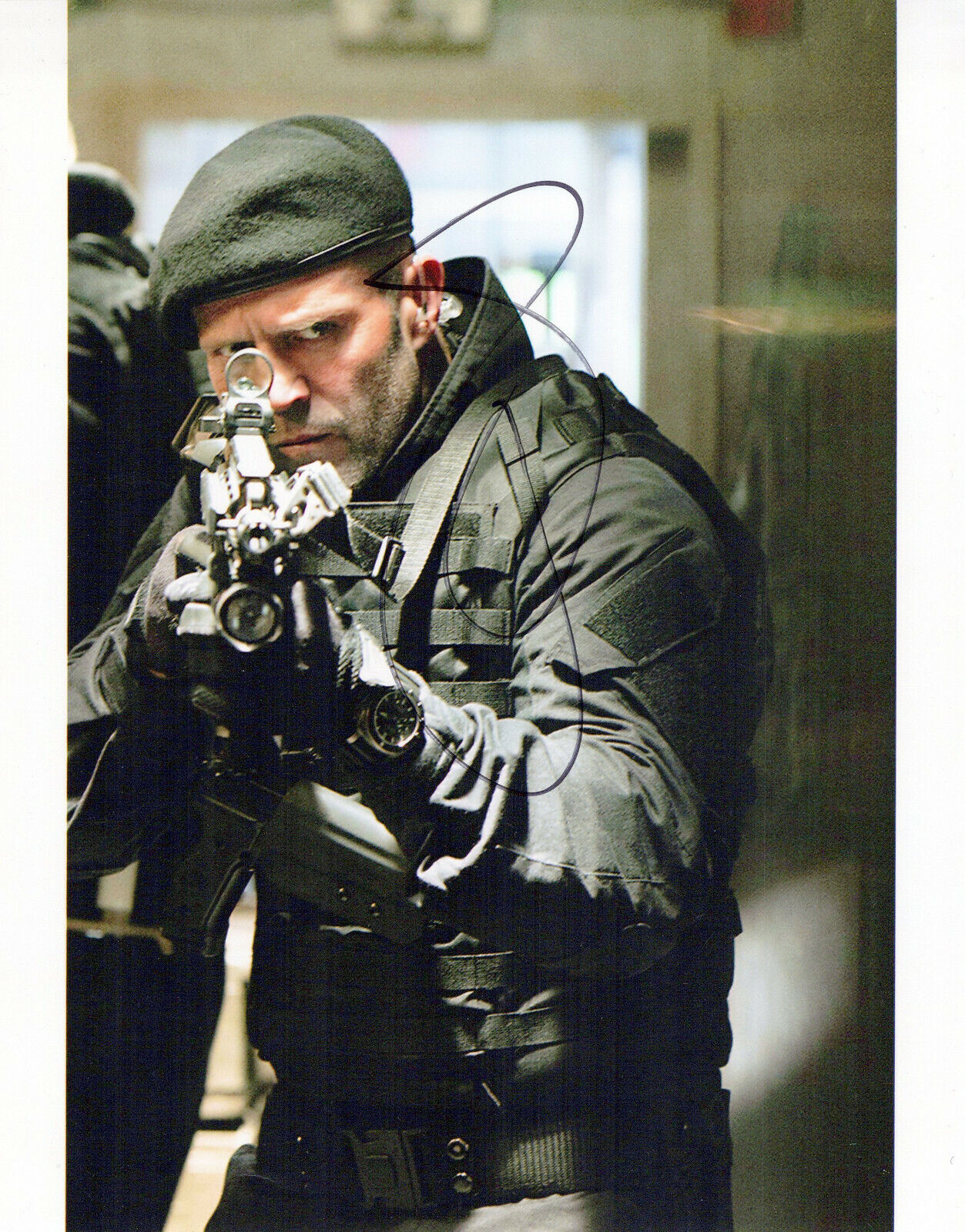 Jason Statham The Expendables 2 autographed Photo Poster painting signed 8x10 #2 Lee Christmas