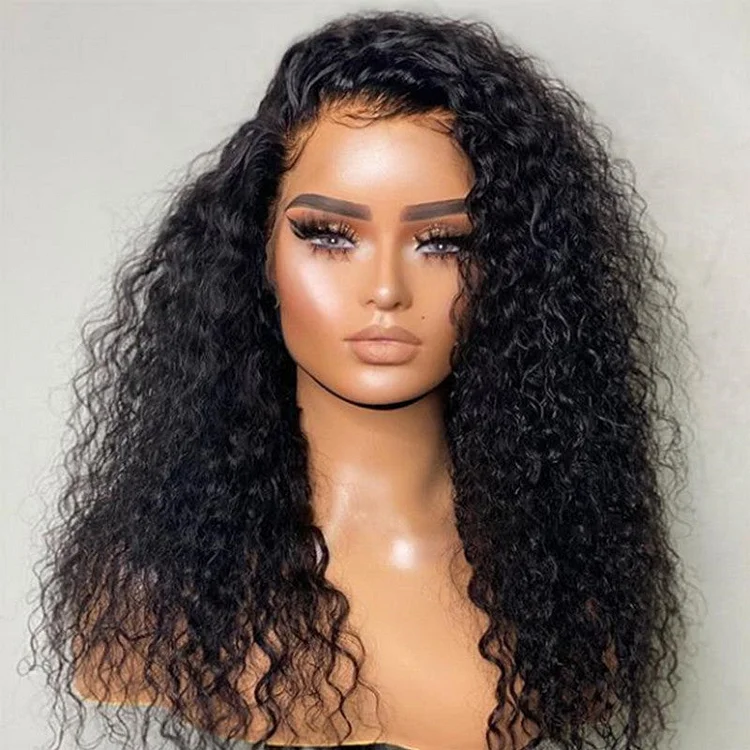 Curly Glueless 13X6 Undetectable HD Lace Frontal Wig [HDW2001]