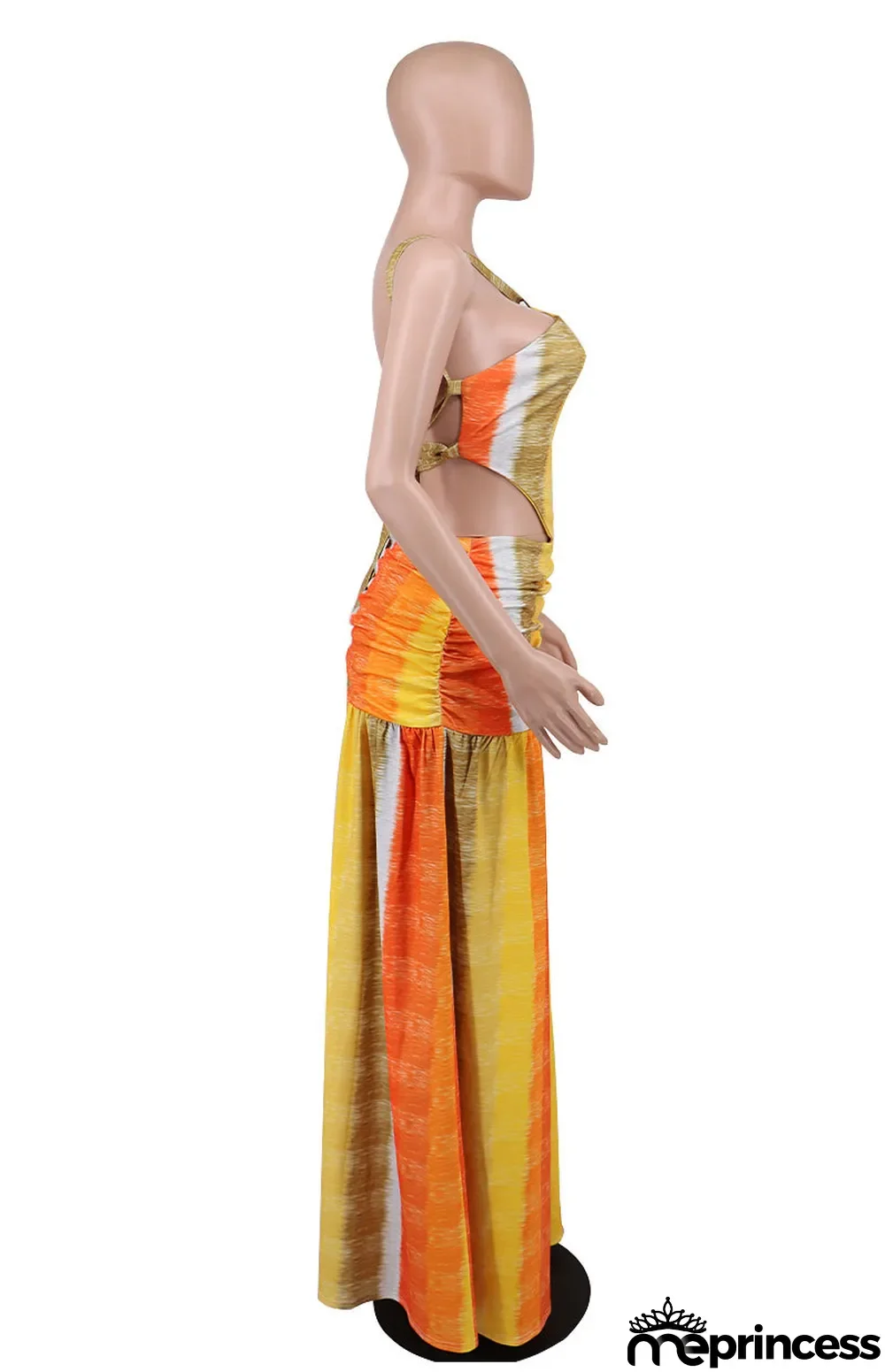 Women's Dresses Summer Slip Skirt Halter Neck Maxi Chic Casual Print Sleeveless Dress