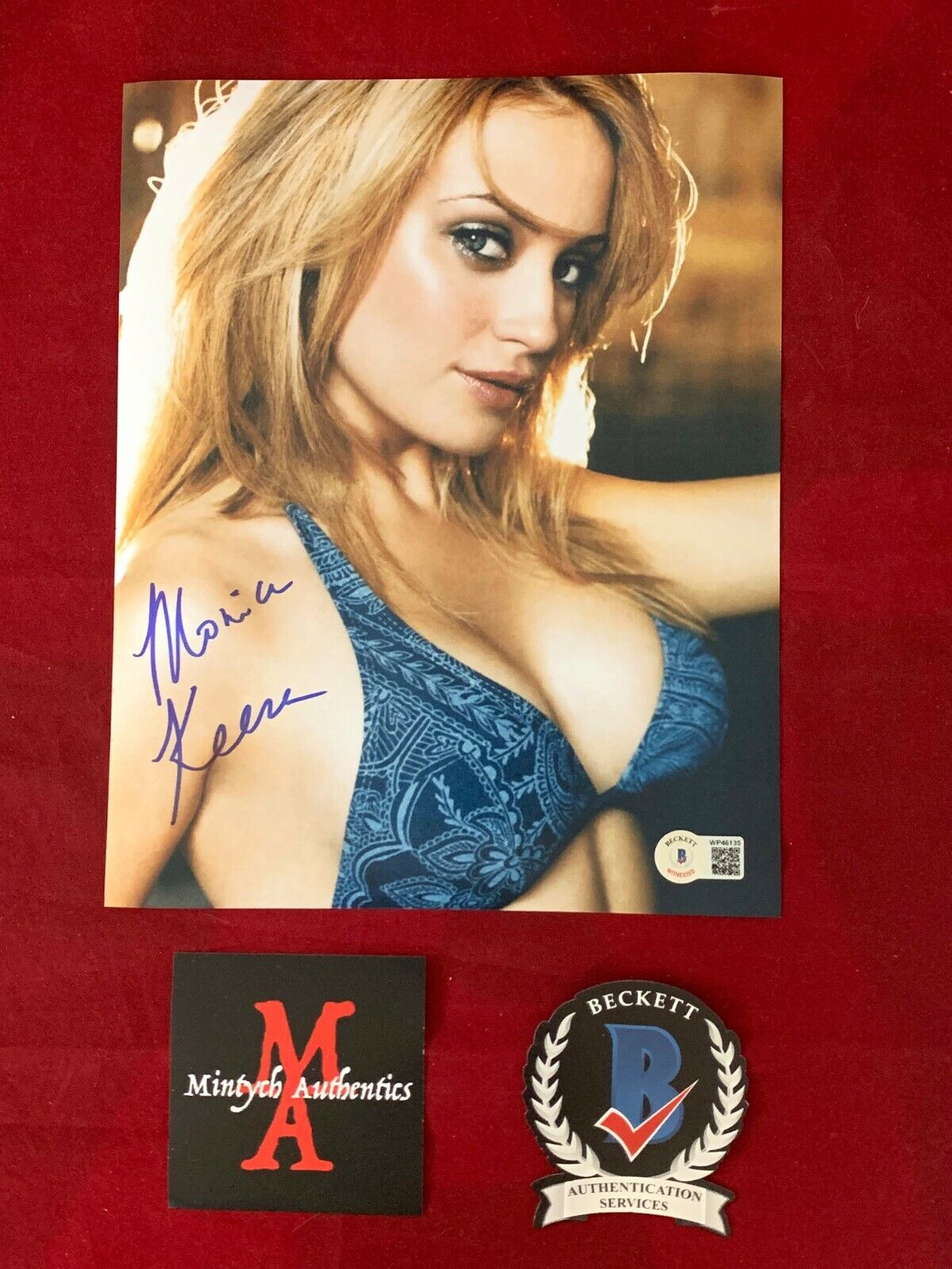 MONICA KEENA AUTOGRAPHED SIGNED 8x10 Photo Poster painting! FREDDY VS JASON! BECKETT COA! HORROR