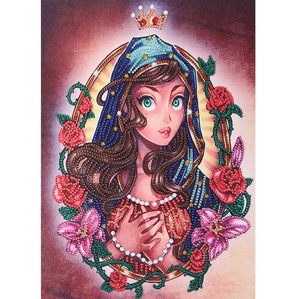 

Princess - Special Shaped Diamond Painting - 30*40CM, 501 Original