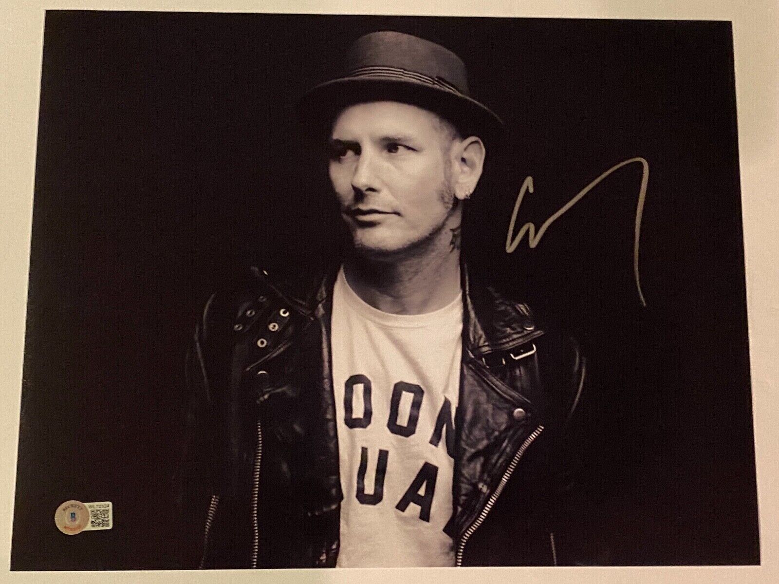 Corey Taylor Signed Autograph 11x14 Photo Poster painting Slipknot Stone Sour Proof Beckett COA