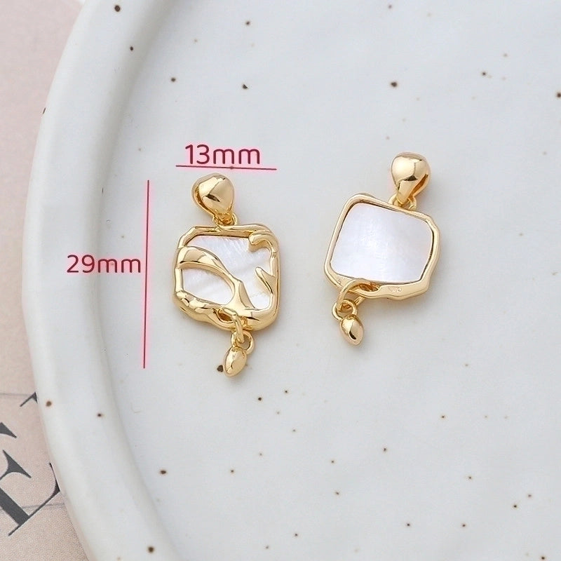 1 Piece Retro Geometric Bear Rose Copper Plating Inlay Jewelry Accessories