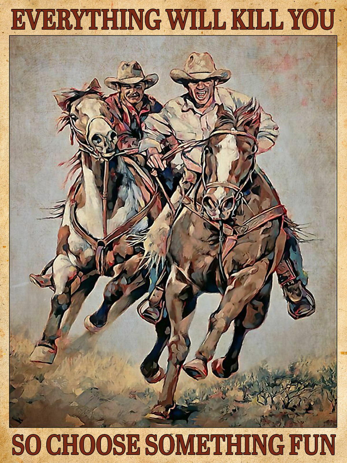 

Everything Will Kill You - Round Drill Diamond Painting - 40*50CM, 501 Original