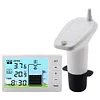 Ultrasonic Water Tank Liquid Level Meter with Temperature Sensor Time Display