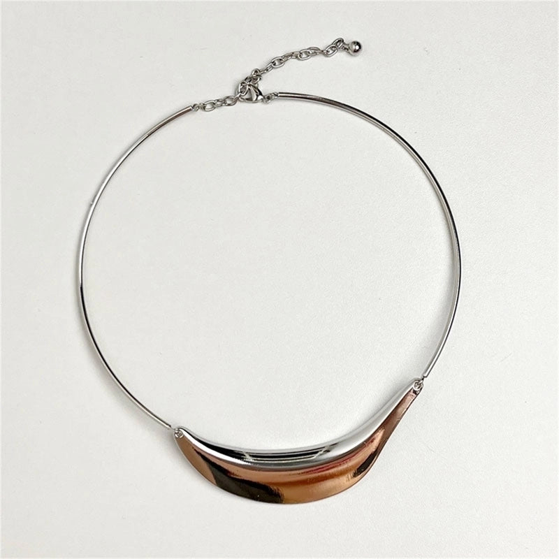 Casual Retro Geometric Gold Plated Silver Plated Copper Alloy Choker