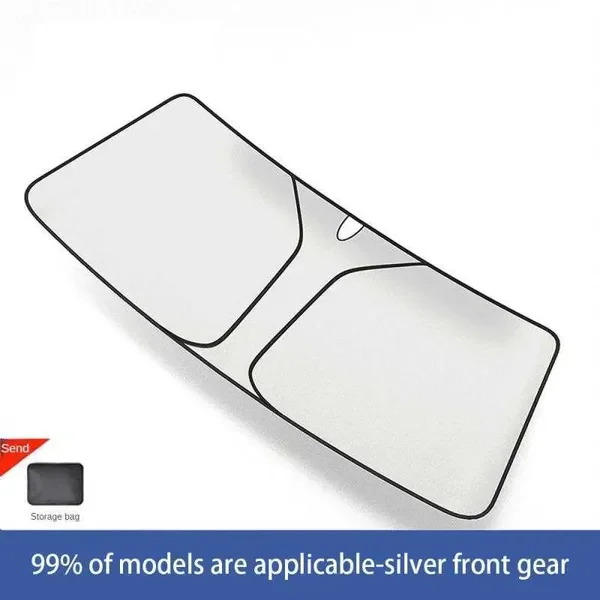 New 1pcs Cover Foldable Sunshade Auto Accessories Windshield Snow Sun Shade Durable Universal Car Supplies