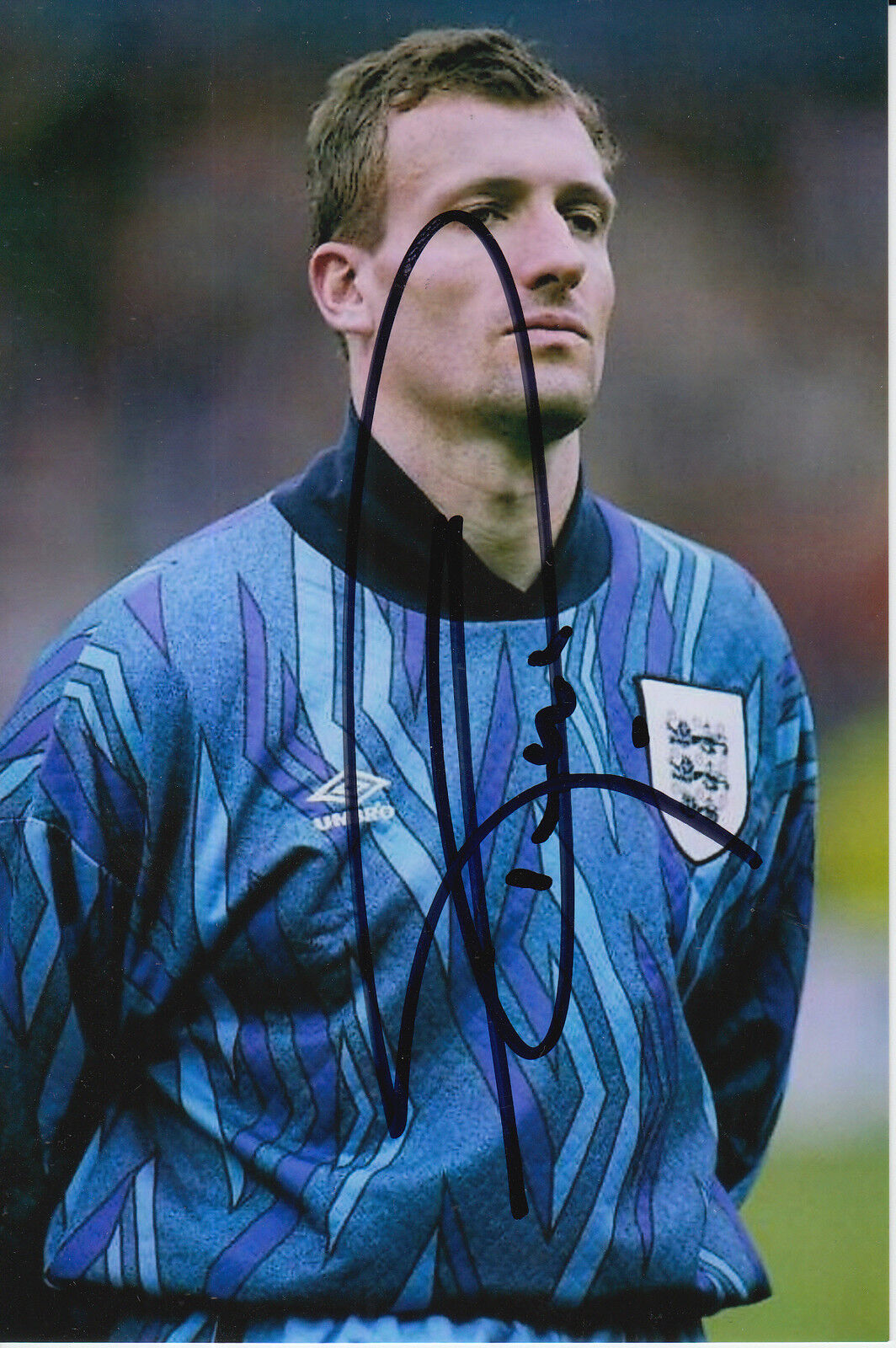 ENGLAND HAND SIGNED TIM FLOWERS 6X4 Photo Poster painting 1.