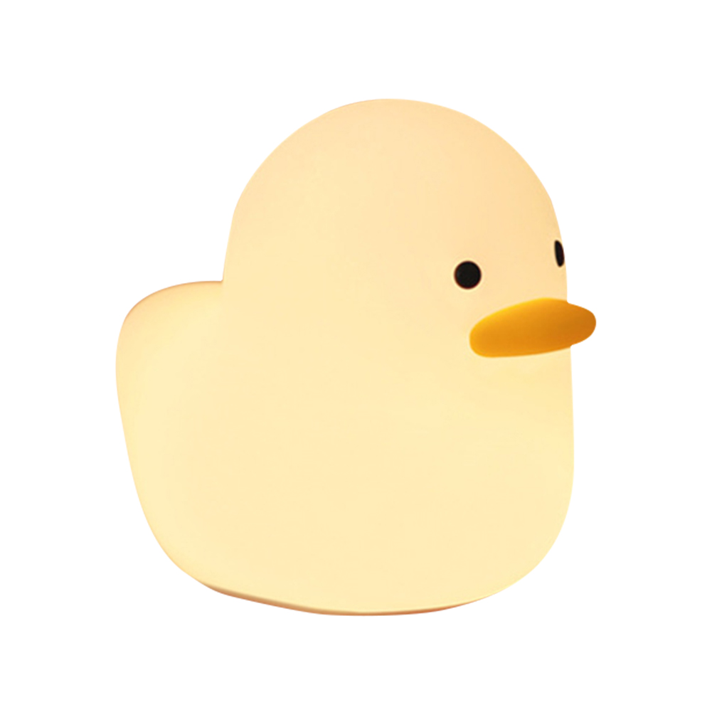 

USB Cute Duck Night LED Light Pat Soft Touch Sensor Baby Child Bedroom Lamp, 501 Original