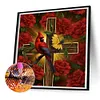 Cross-Full Round Diamond Painting 30*30CM