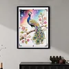 Diamond Painting-DIY Special Shaped Drill Pearl Painting Peacock(30x40cm)