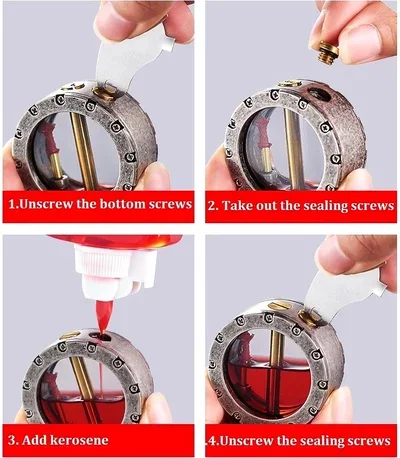 🔥Reduceri Fierbinți - 🔥💖🎁Brichetă Retro Rezistentă la V&acirc;nt