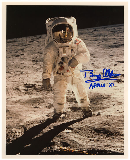 BUZZ ALDRIN Signed Photo Poster paintinggraph - Apollo XI Astronaut - 2nd Man on Moon - preprint