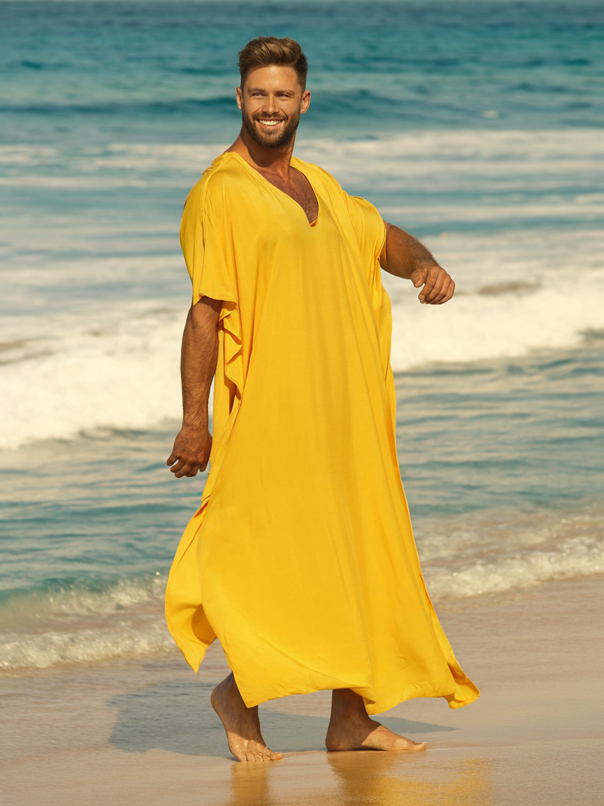 Men's Stylish Ethnic Long Kaftan Caftan