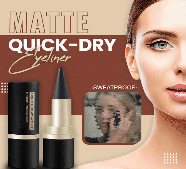 🔥Matte Quick - Dry Eyeliner 