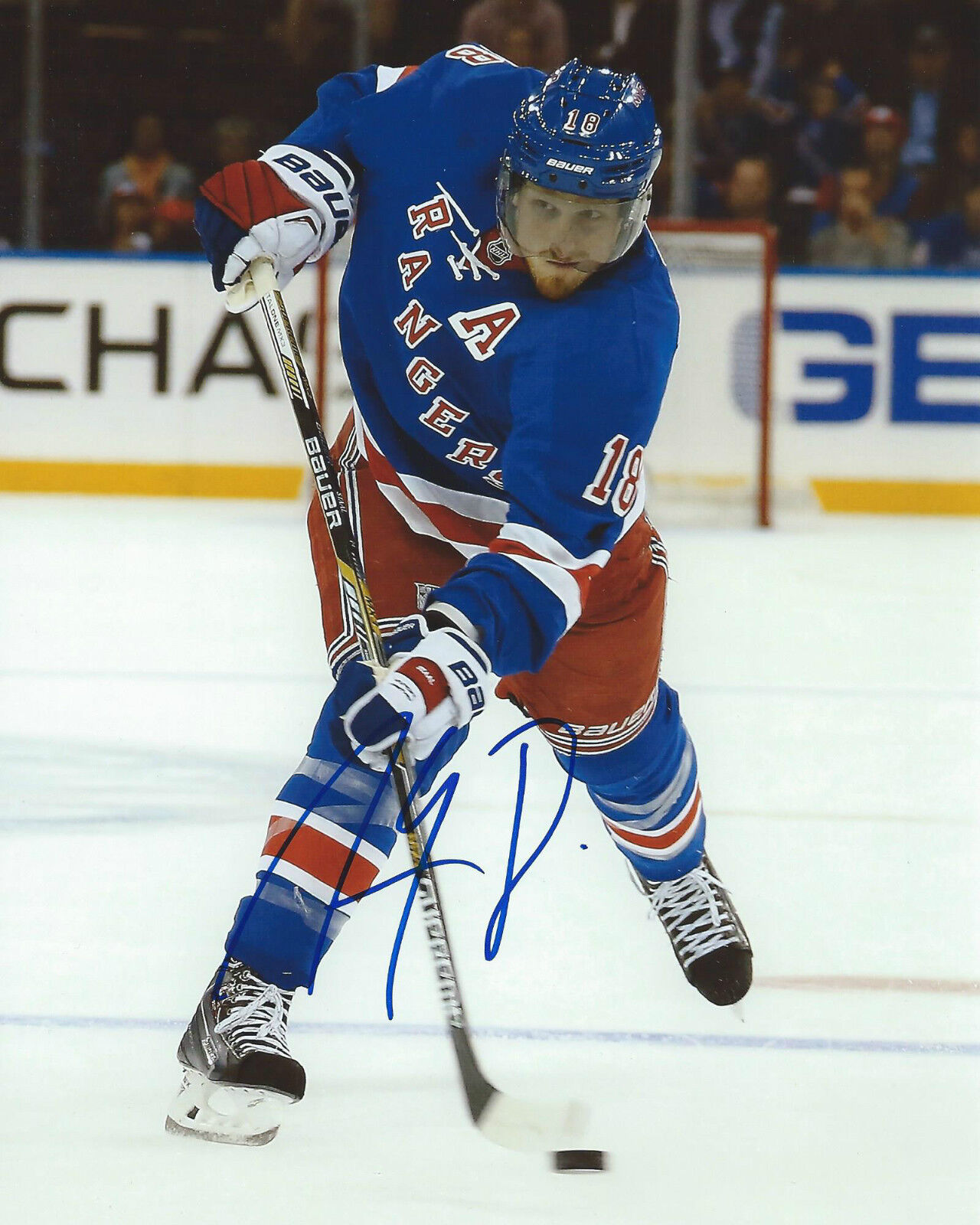 Marc Staal Signed 8x10 Photo Poster painting New York Rangers Autographed COA