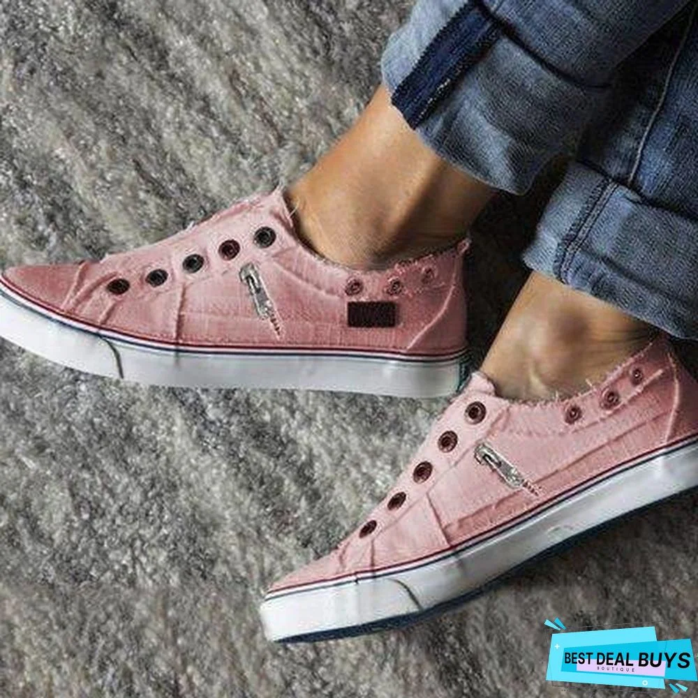 Women  Pre-istressed Hottest Sneaker