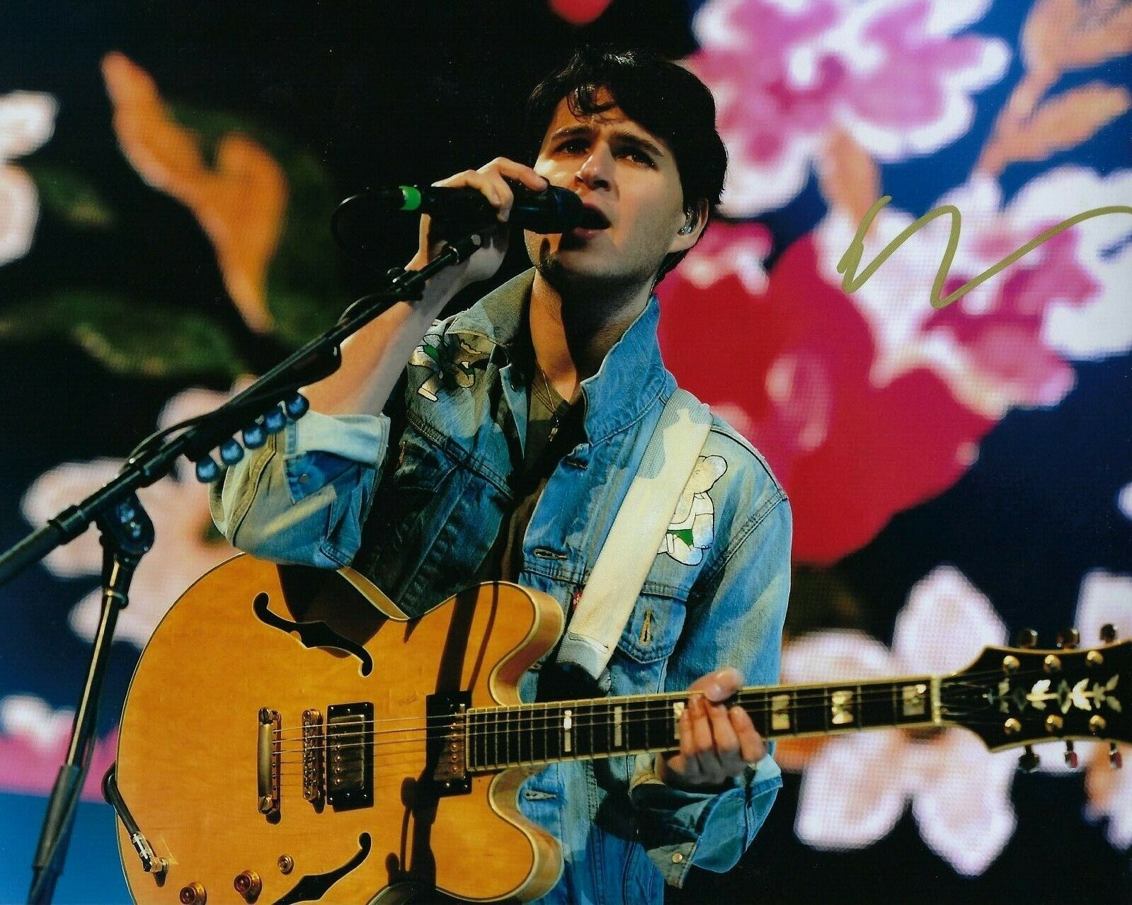 GFA Vampire Weekend Frontman * EZRA KOENG * Signed 8x10 Photo Poster painting COA