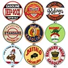 (Multi Style)Petrol - Round Metal Tin Signs(12*12Inch) - Garage