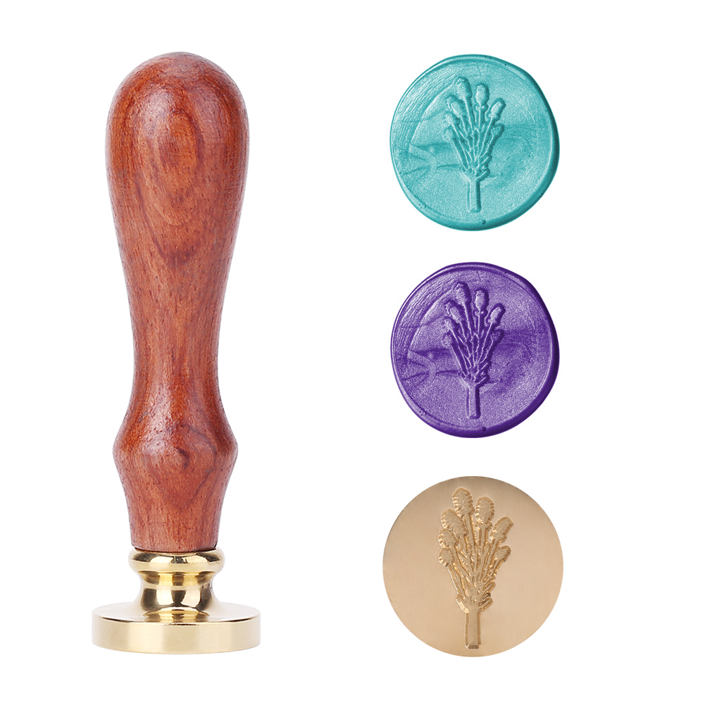

25MM Plant Plant Pattern Wax Seal, 501 Original