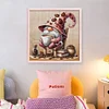 Coffee Gnome - 11CT Stamped Cross Stitch - 40*40cm