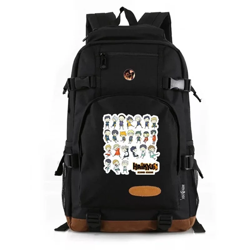 Buzzdaisy Anime Haikyuu!! Hinata Shoyo #1 School Bookbag Travel Backpack Bags