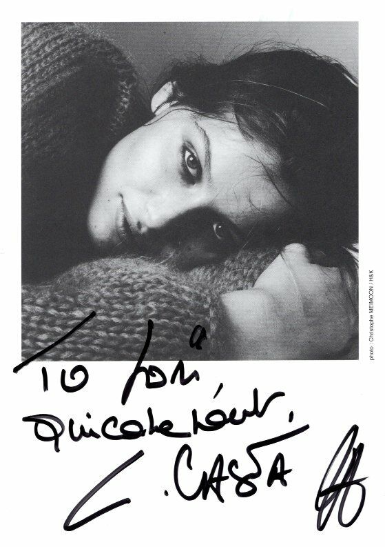 LAETITIA CASTA Autographed Signed Photo Poster paintinggraph - To Lori