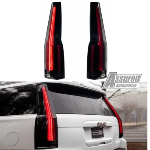 Dronehint Morimoto LF766 XB LED Tail Lights SMOKE Lens Brite for 15-20 GMC Yukon XL Denali (For: GMC) Parts
