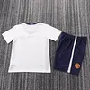 Joyfball 2008-2009 Kids Size Retro Manchester United Away Champions League version Football Shirt 1:1 Thai Quality