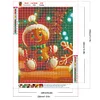 Diamond Painting -DIY Round Drill Xmas Cookie Man