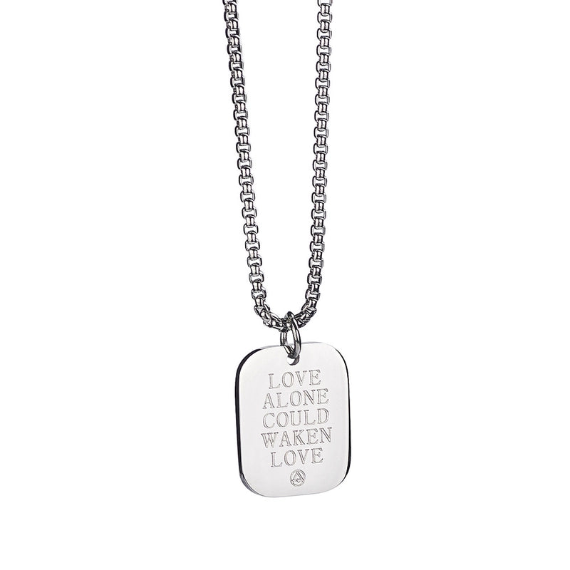 304 Stainless Steel 18K Gold Plated Minimalist Classic Style Polishing Solid Color Pendant Necklace