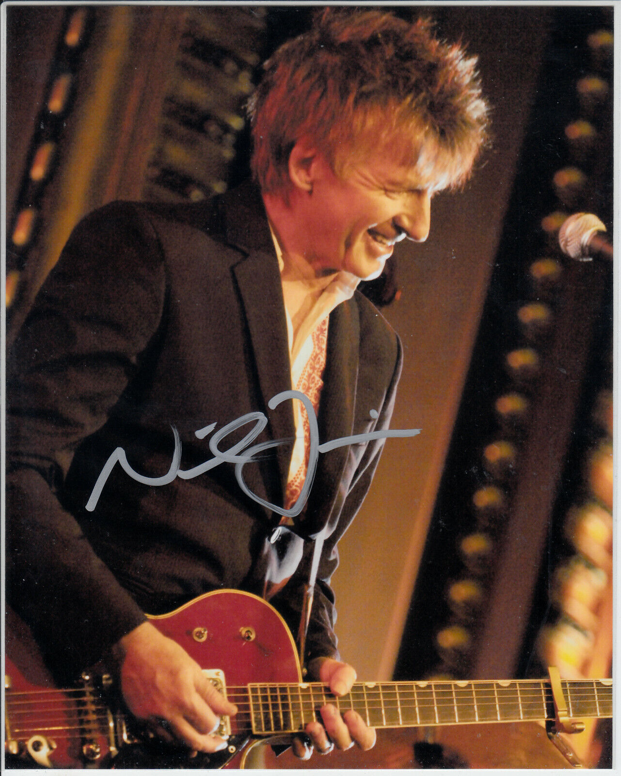 Neil Finn of Crowded House Autograph Signed 8x10