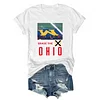 Ohio VS Michigan Rivalry Tee